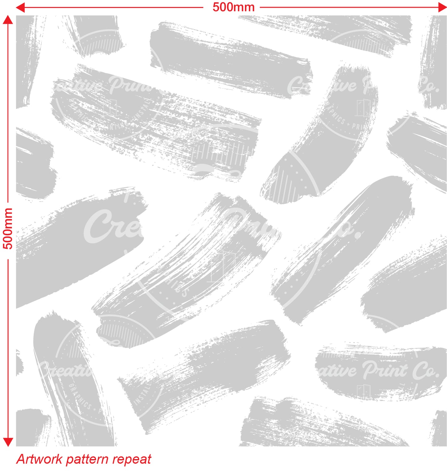 Brush strokes - The Creative Print Co.
