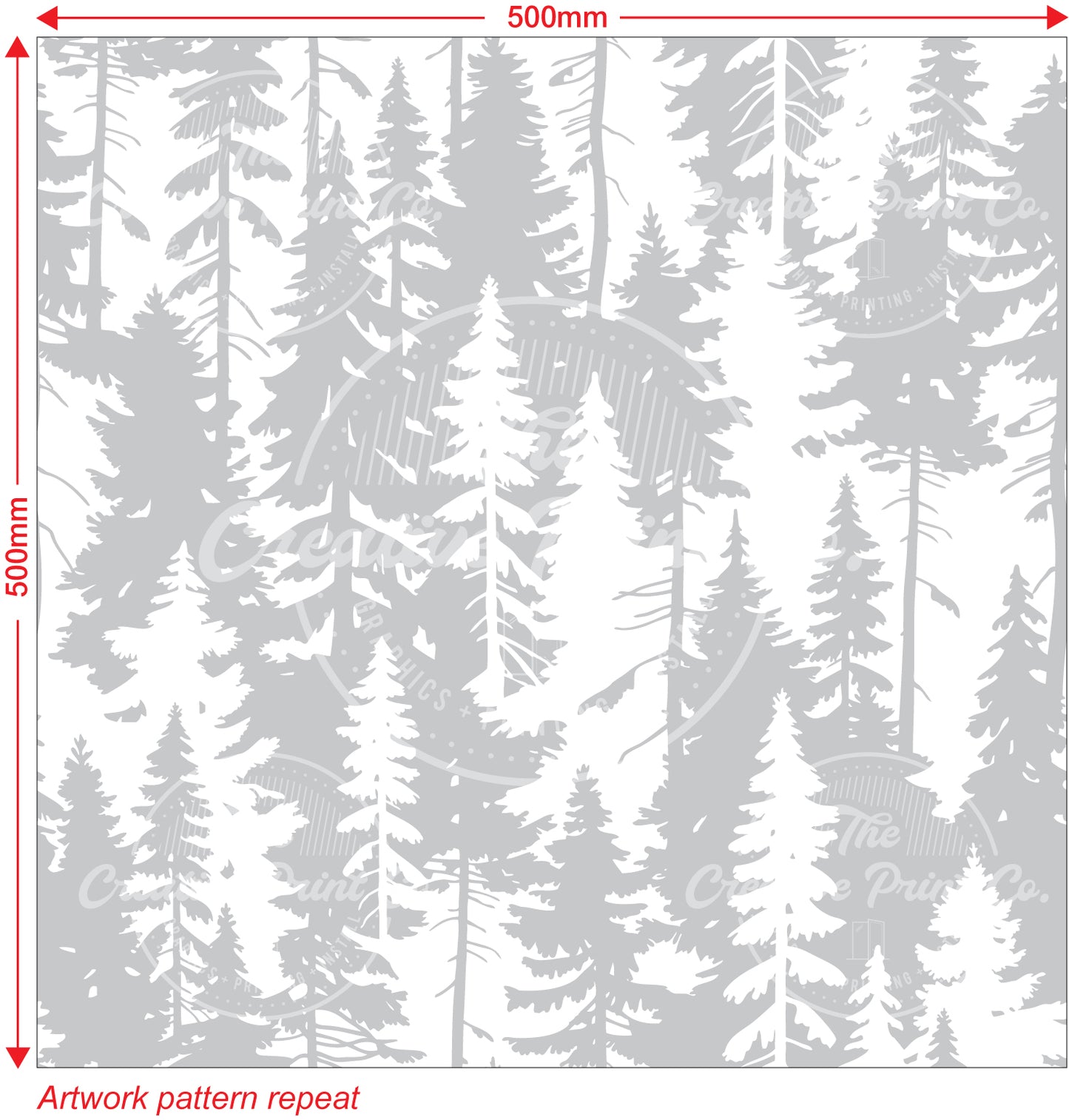 Pine Tree Forest - The Creative Print Co.