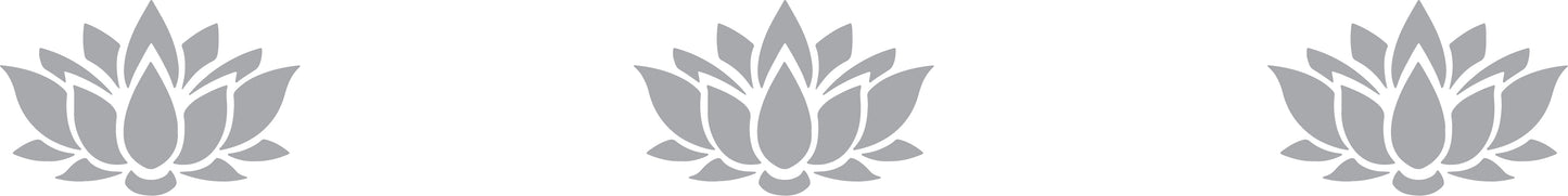 Lotus Leaf Glass Safety Decals - The Creative Print Co.