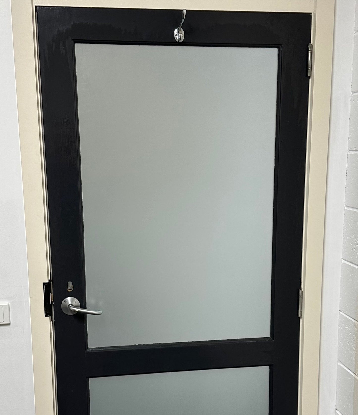 Plain privacy frost window film