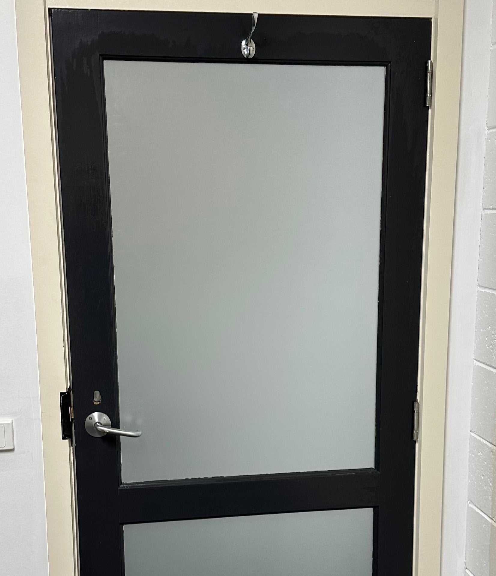 Plain privacy frost window film