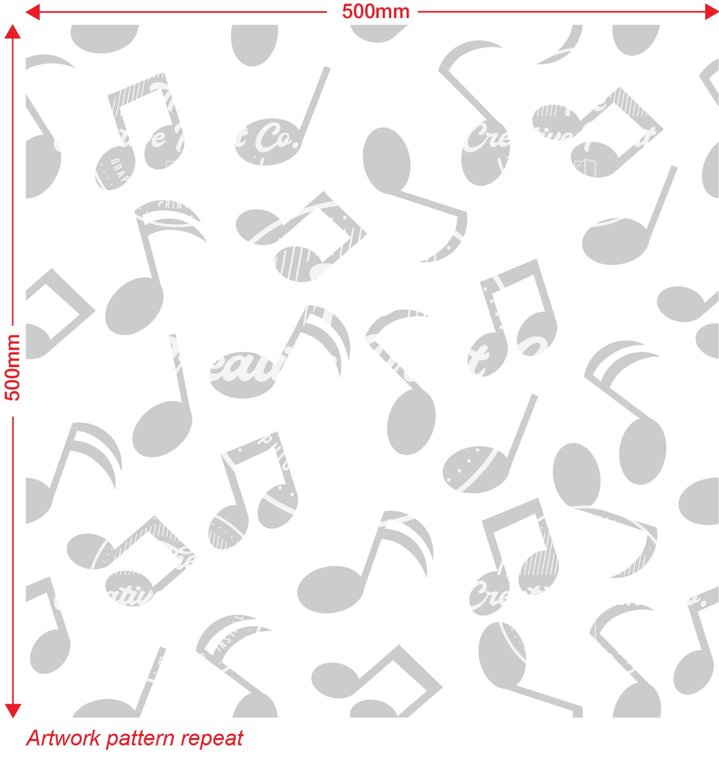 Musical Notes - The Creative Print Co.