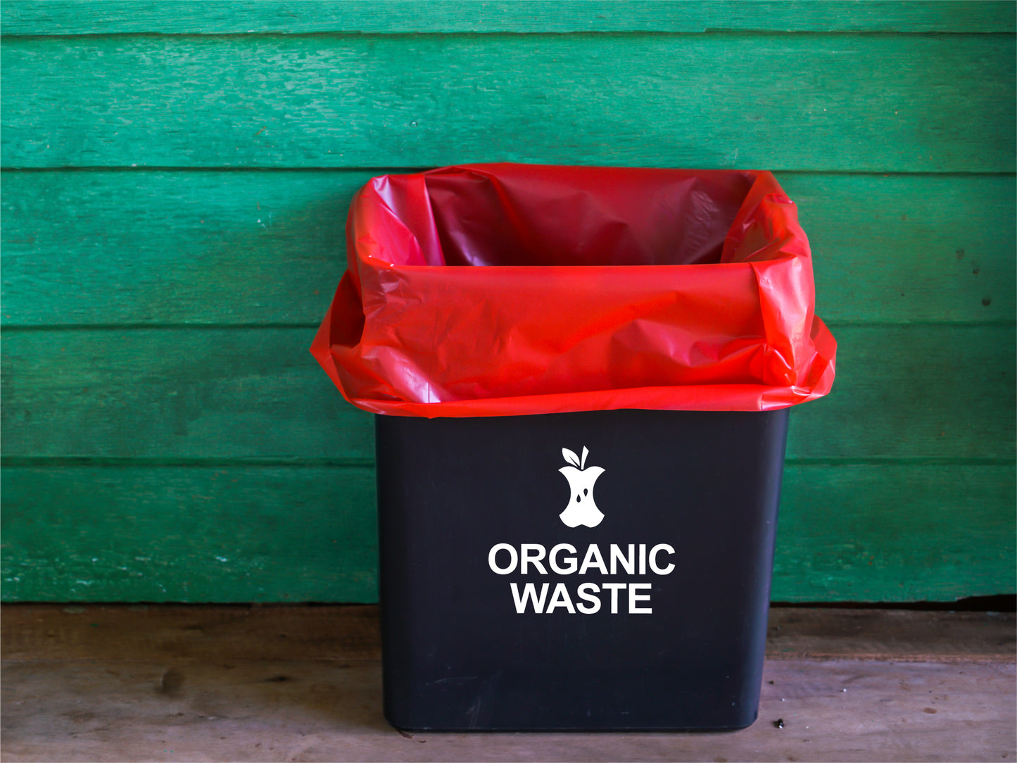 Organic waste decal - The Creative Print Co.