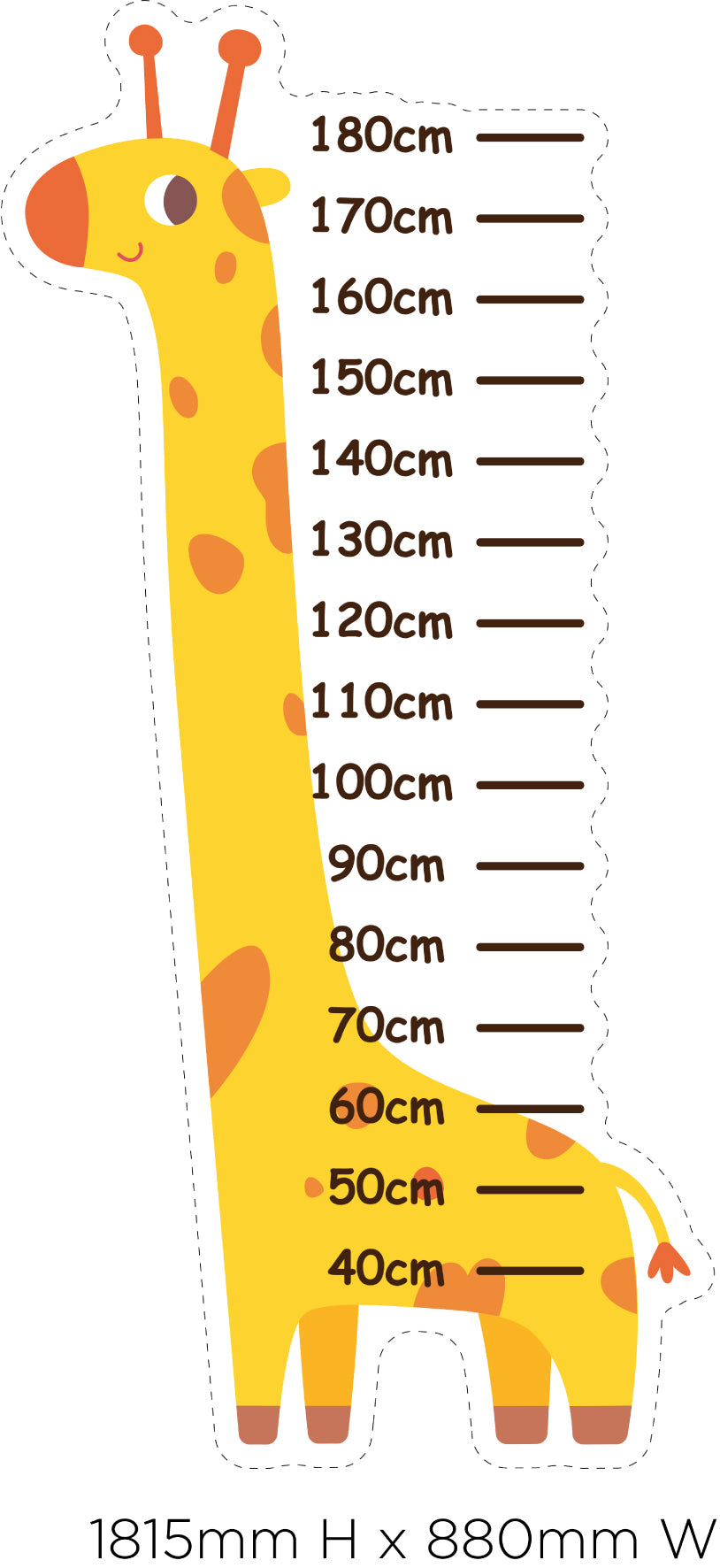 Giraffe growth chart