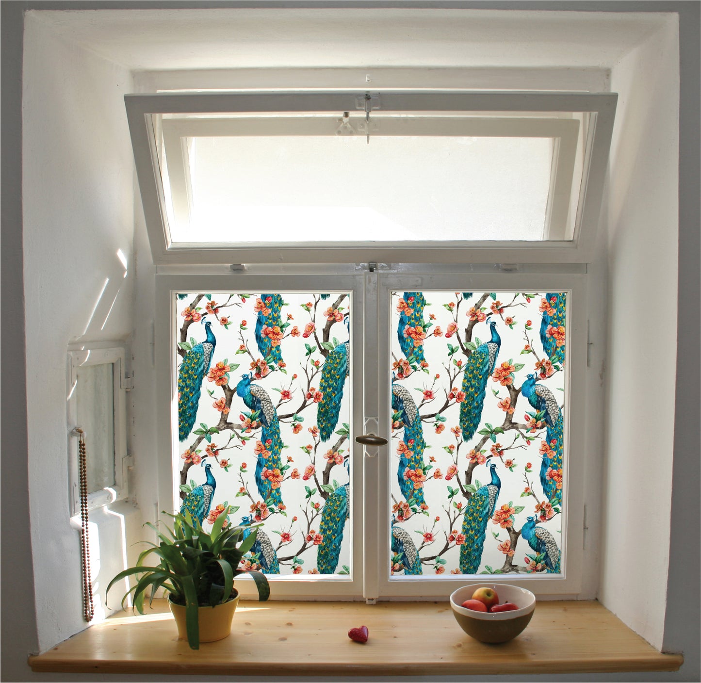 Peacock window film privacy