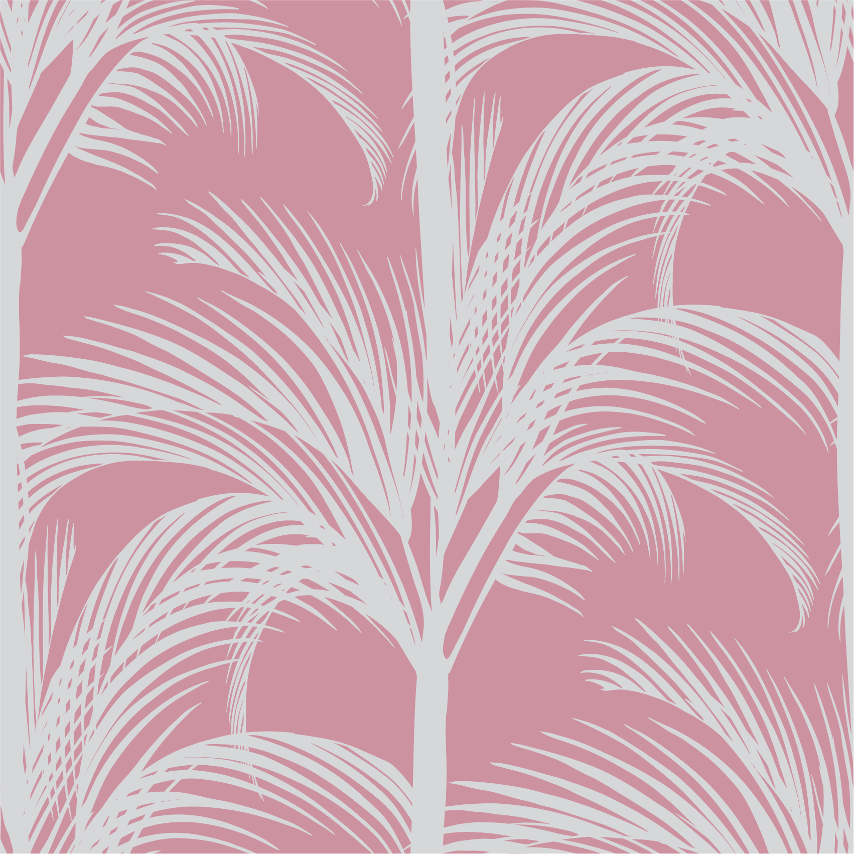 Tropical palms wallpaper - The Creative Print Co.