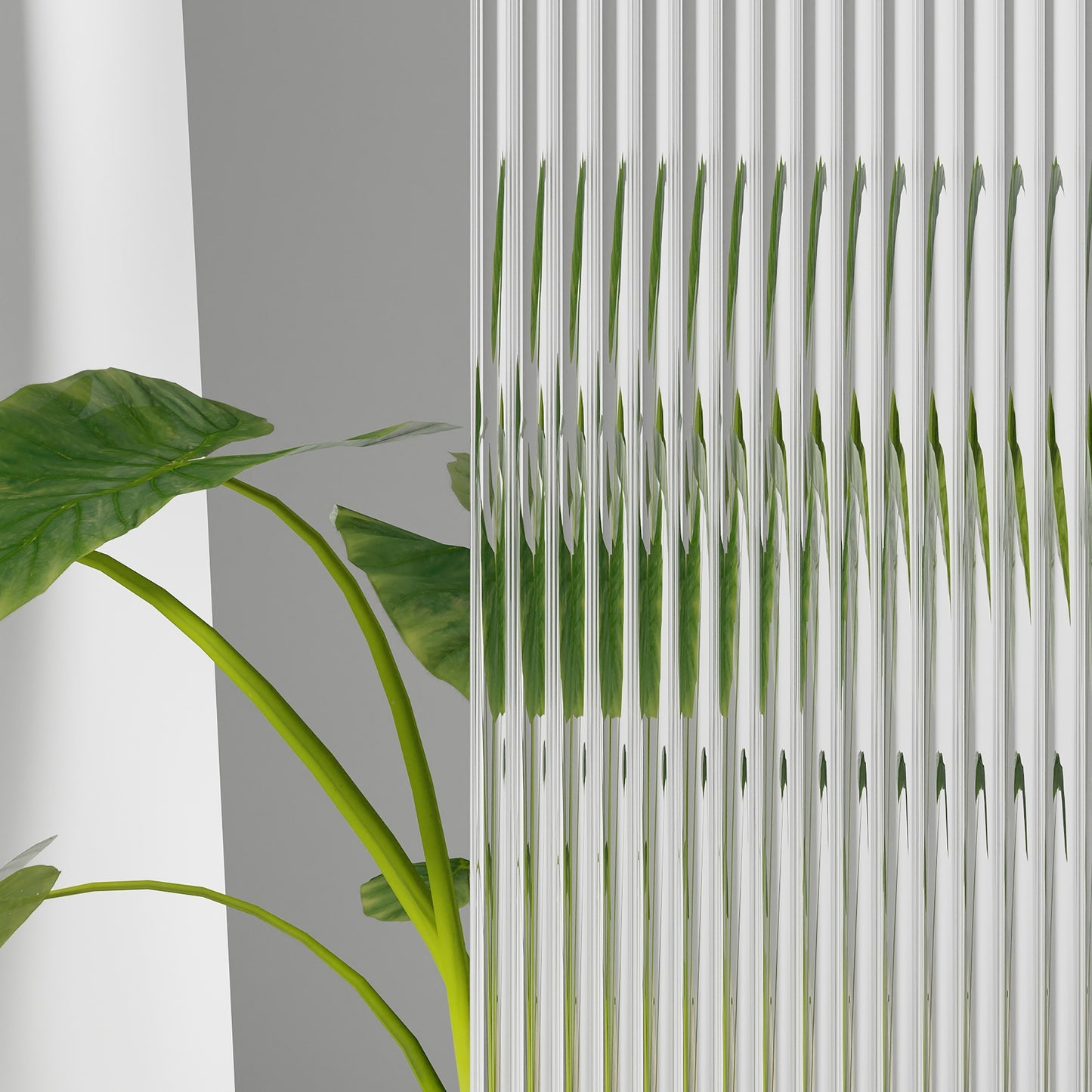 The Creative Print Co Reeded Glass Window Film